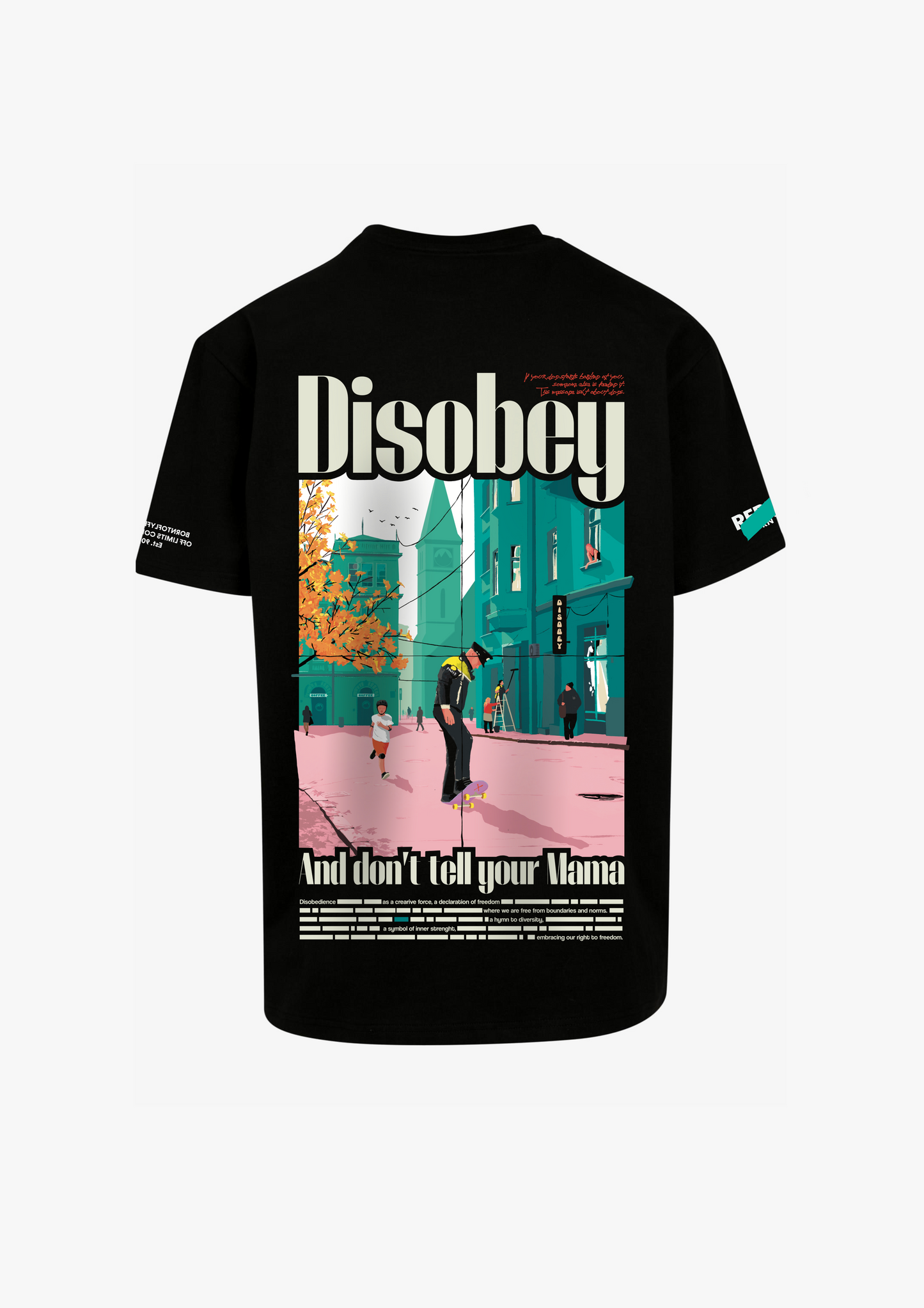 DISOBEY - HEAVY OVERSIZED T-SHIRT UNISEX